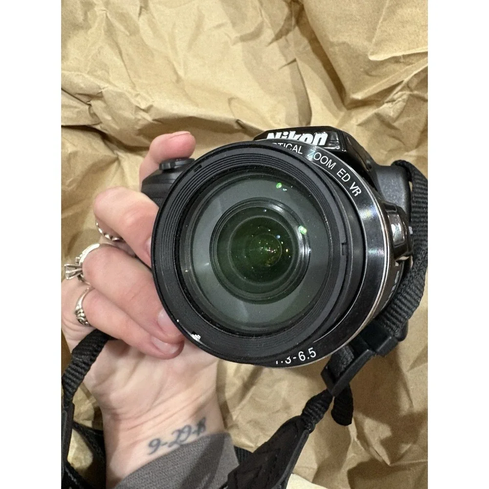 Nikon Coolpix B500 Point & Shoot‎ Digital Camera Black Tested EUC